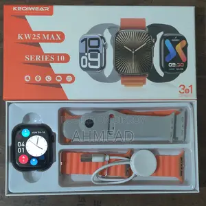 Kw25 Max Smart Watch (Bluetooth Calling) – 1 Months Used