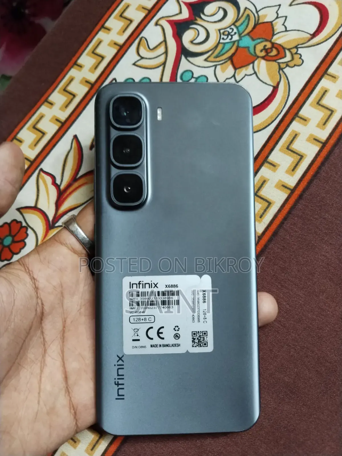 New Infinix Hot 60 Pro+ 128 GB Black