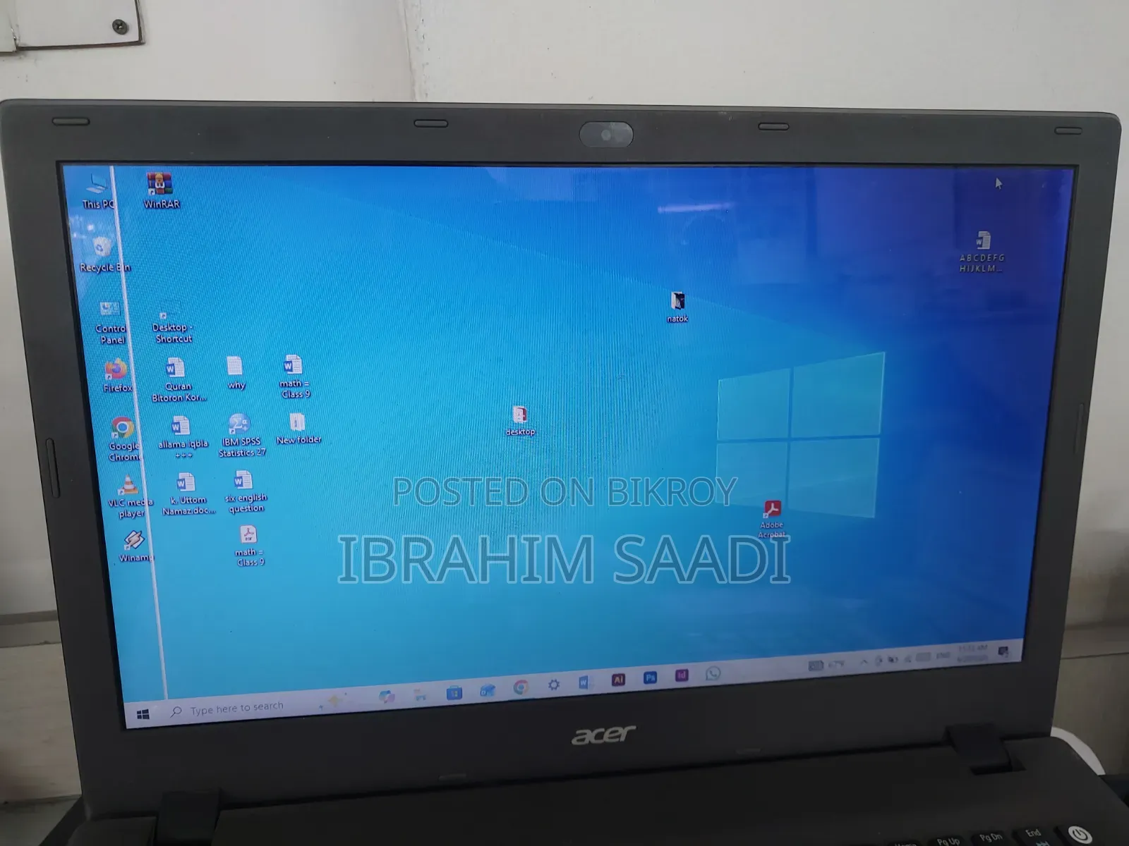 Laptop Acer Aspire E15 4GB Intel Core i3 SSD 1TB