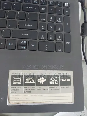 Laptop Acer Aspire E15 4GB Intel Core i3 SSD 1TB