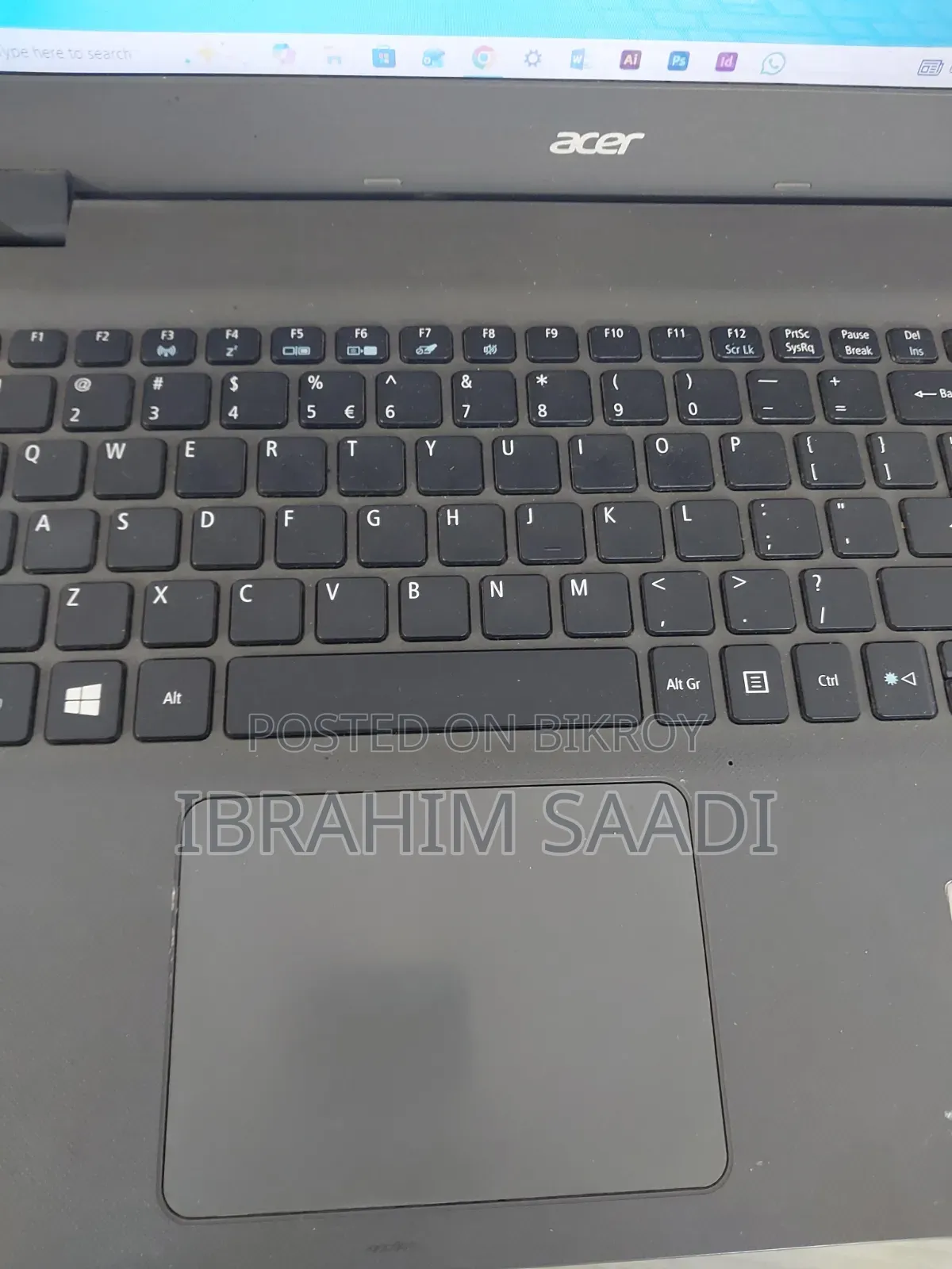 Laptop Acer Aspire E15 4GB Intel Core i3 SSD 1TB