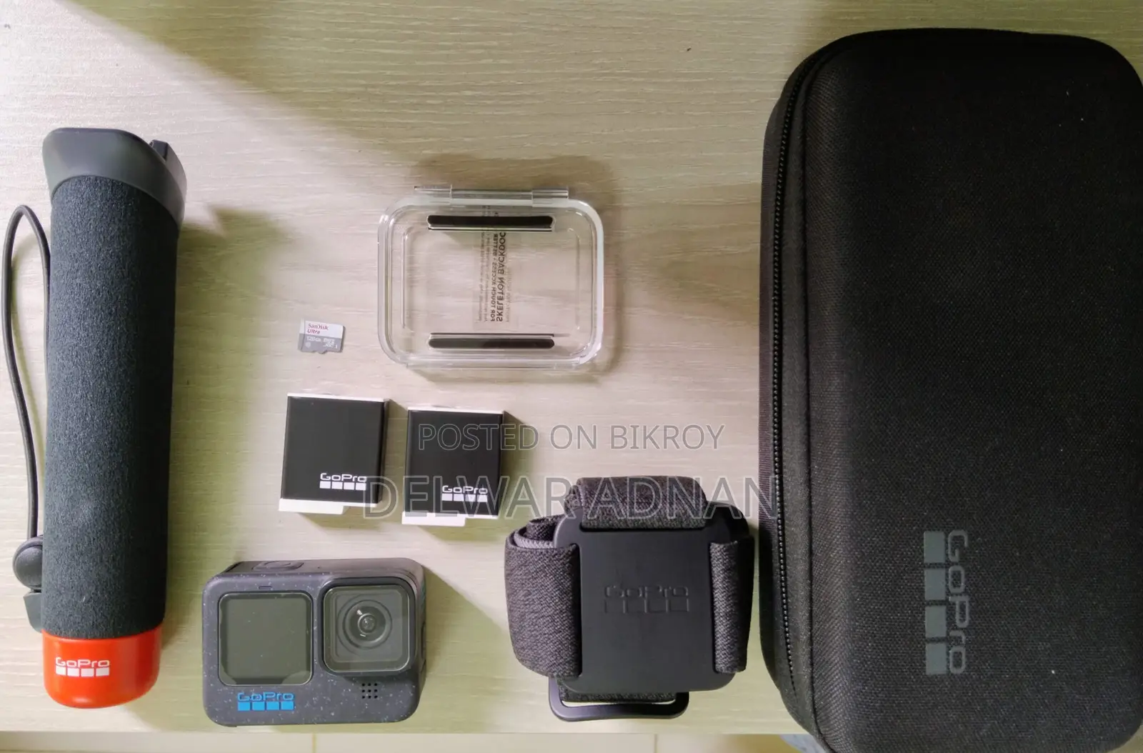 GoPro Hero 12 Black ক্যামেরা (বান্ডেল প্যাক)