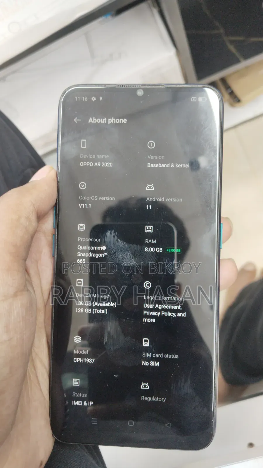 Oppo A9 128 GB Blue