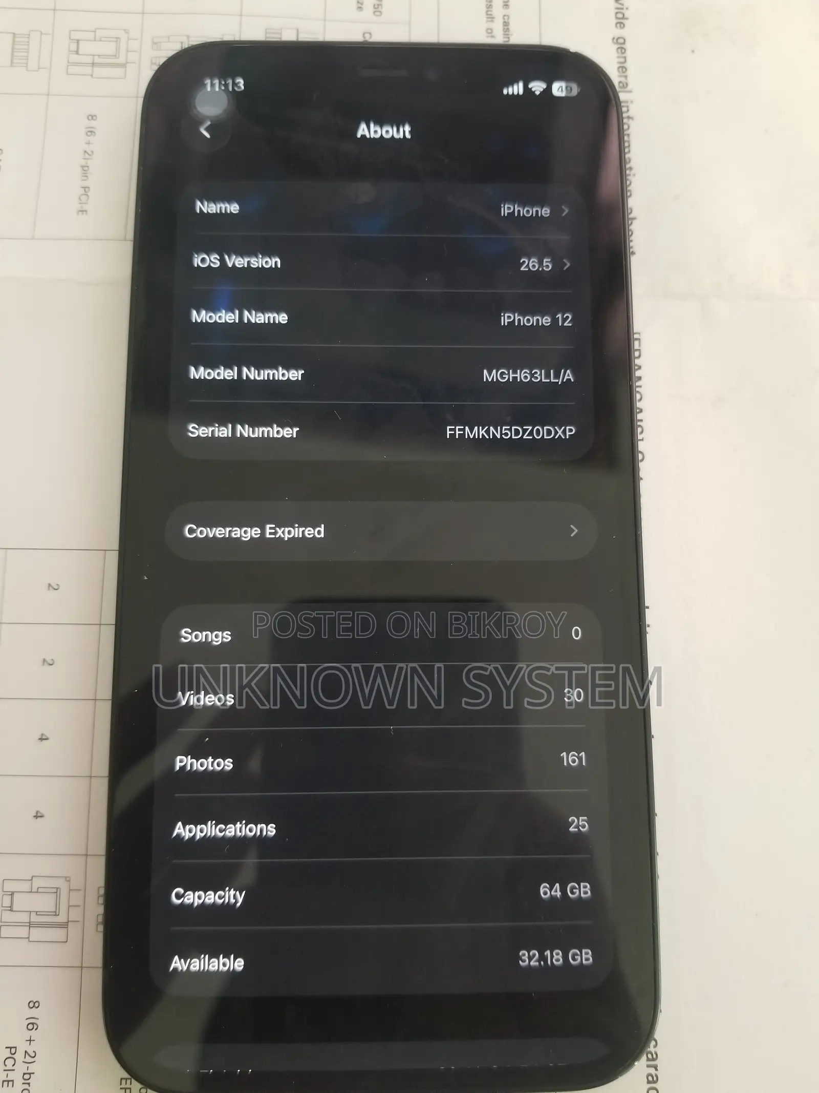 Apple iPhone 12 64 GB Black