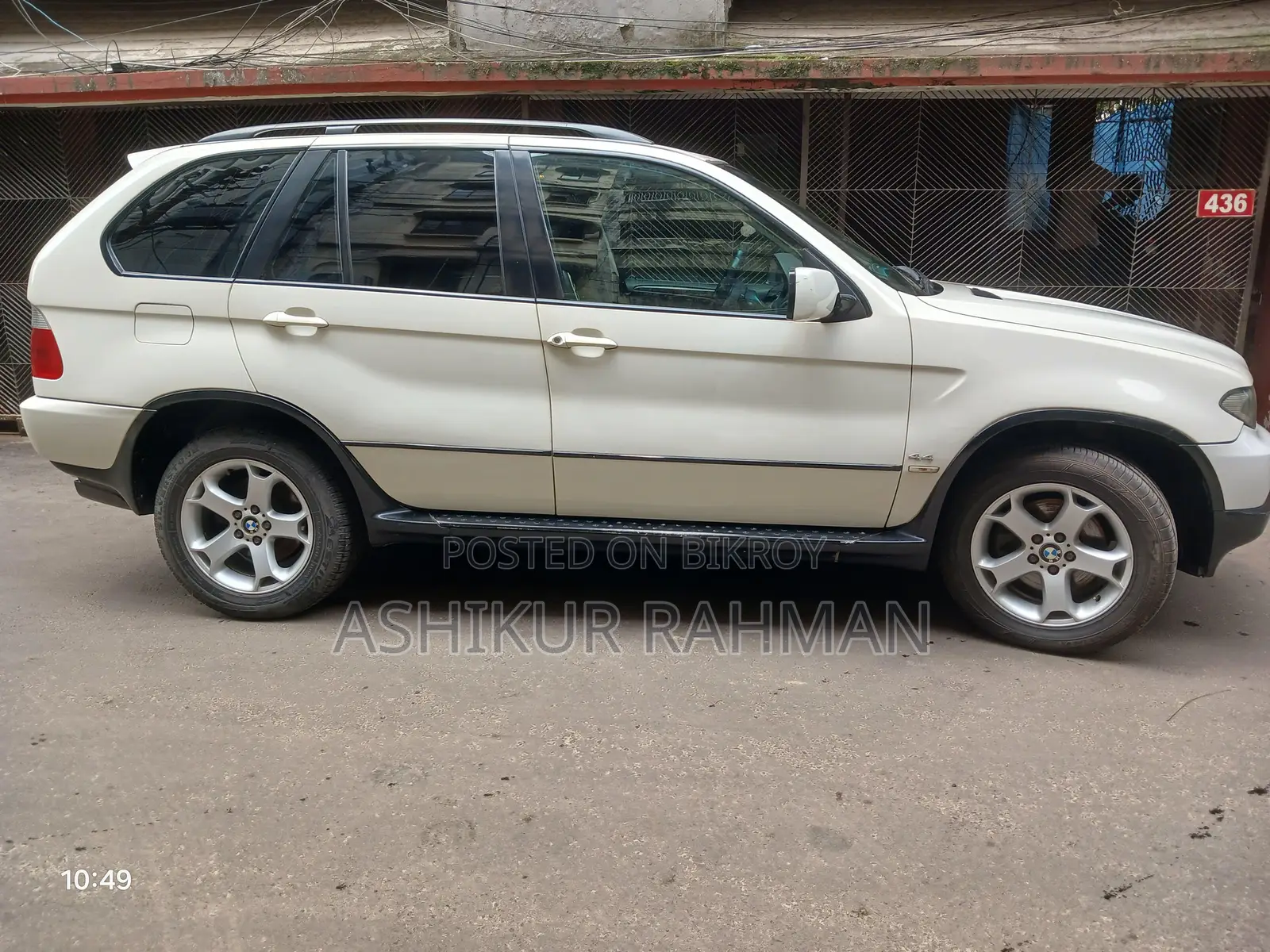 BMW X5 4.8 IS Sports Activity 2004 Pearl