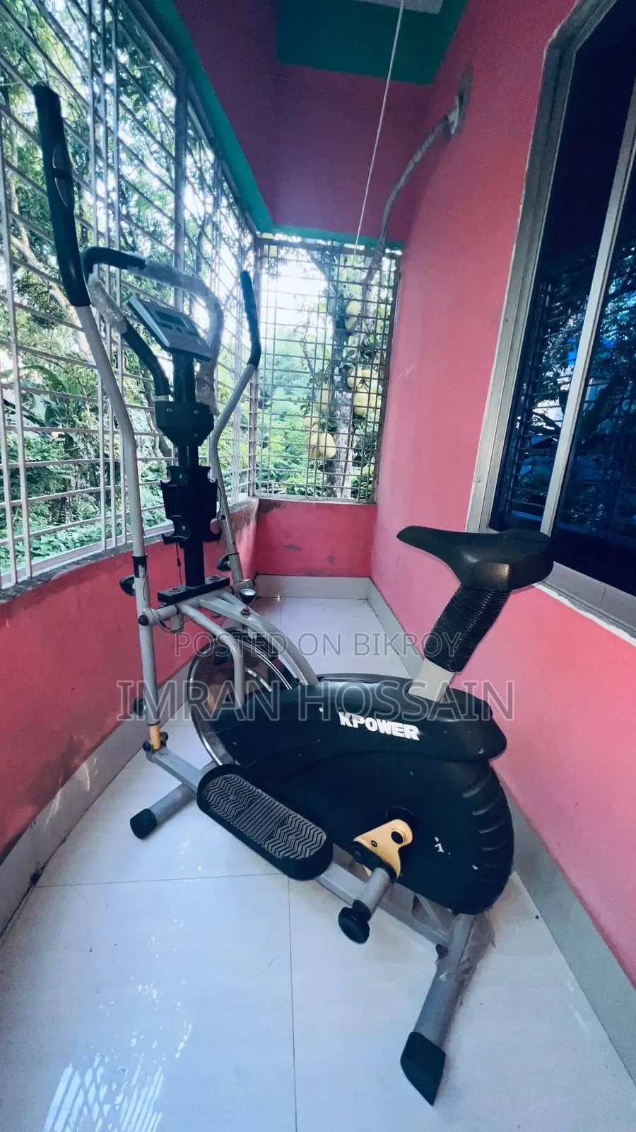 Kpower Brand 3-in-1 Inner Magnetic Elliptical Bike