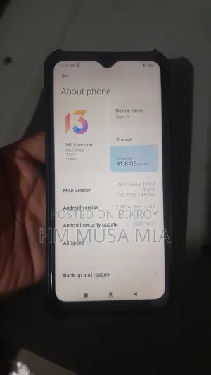Xiaomi Redmi 9 64 GB Blue