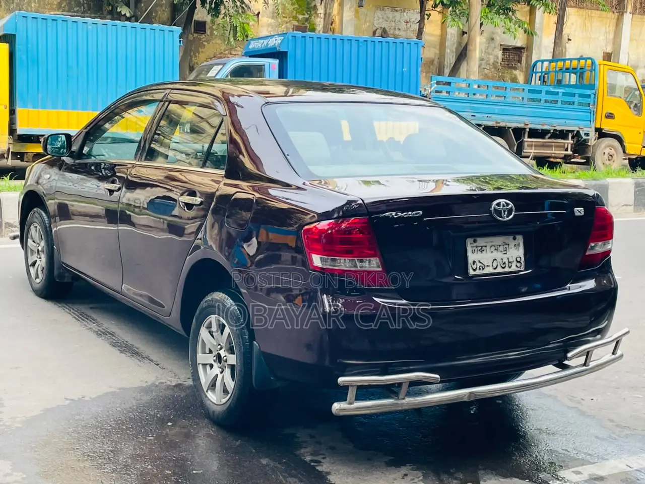 New Toyota Axio 2009 Maroon