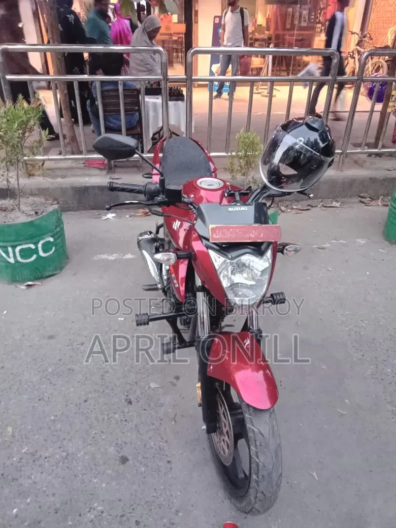 Suzuki Gixxer Monotone 2023 Red