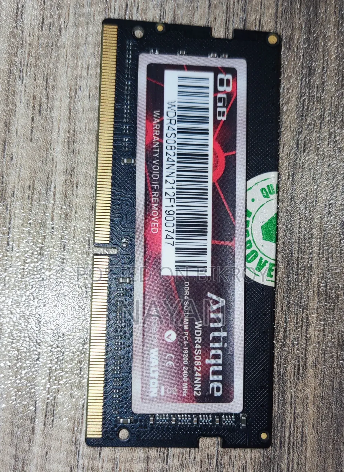 Laptop Ram 8gb