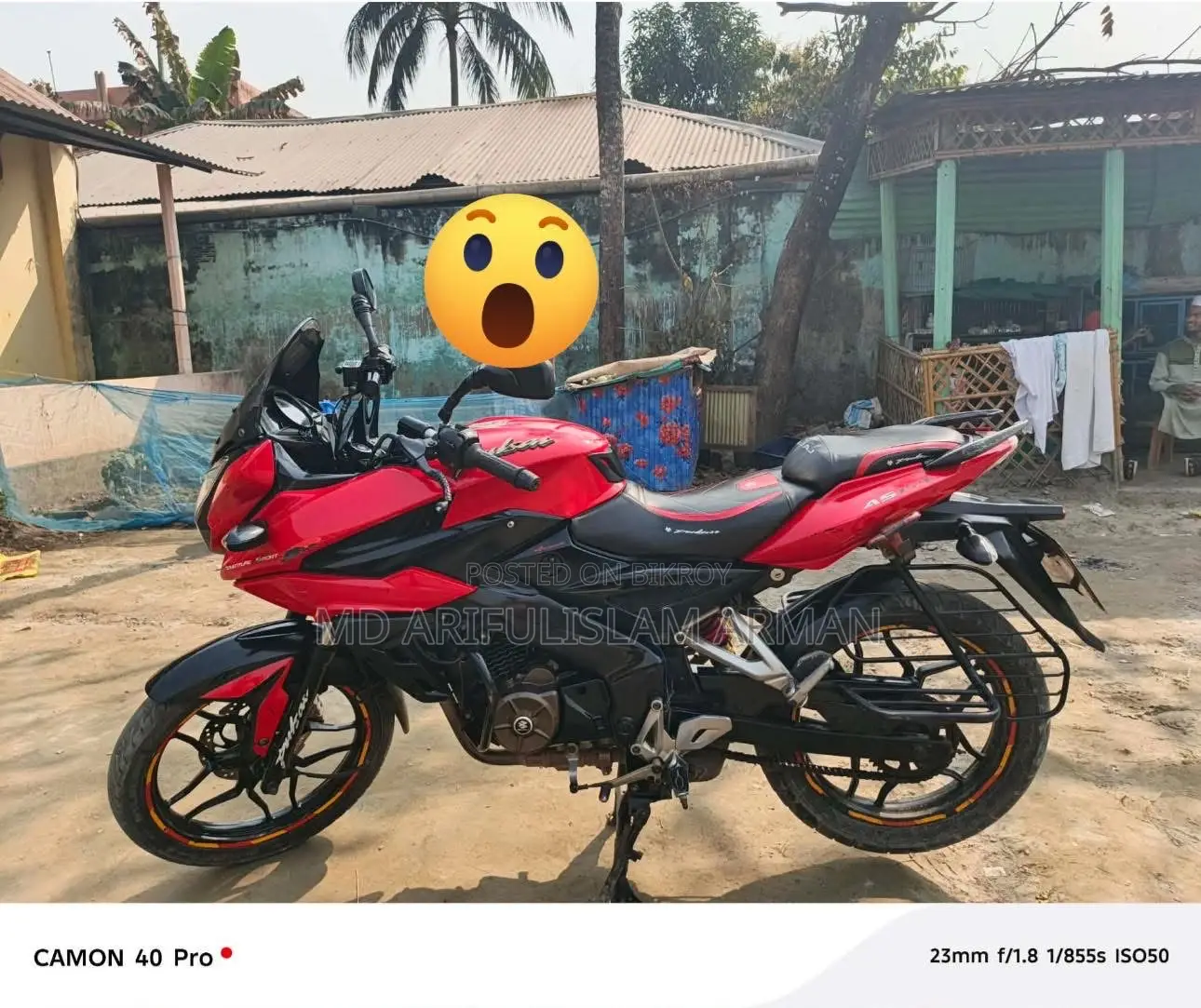 Bajaj Pulsar 150 2022 Red
