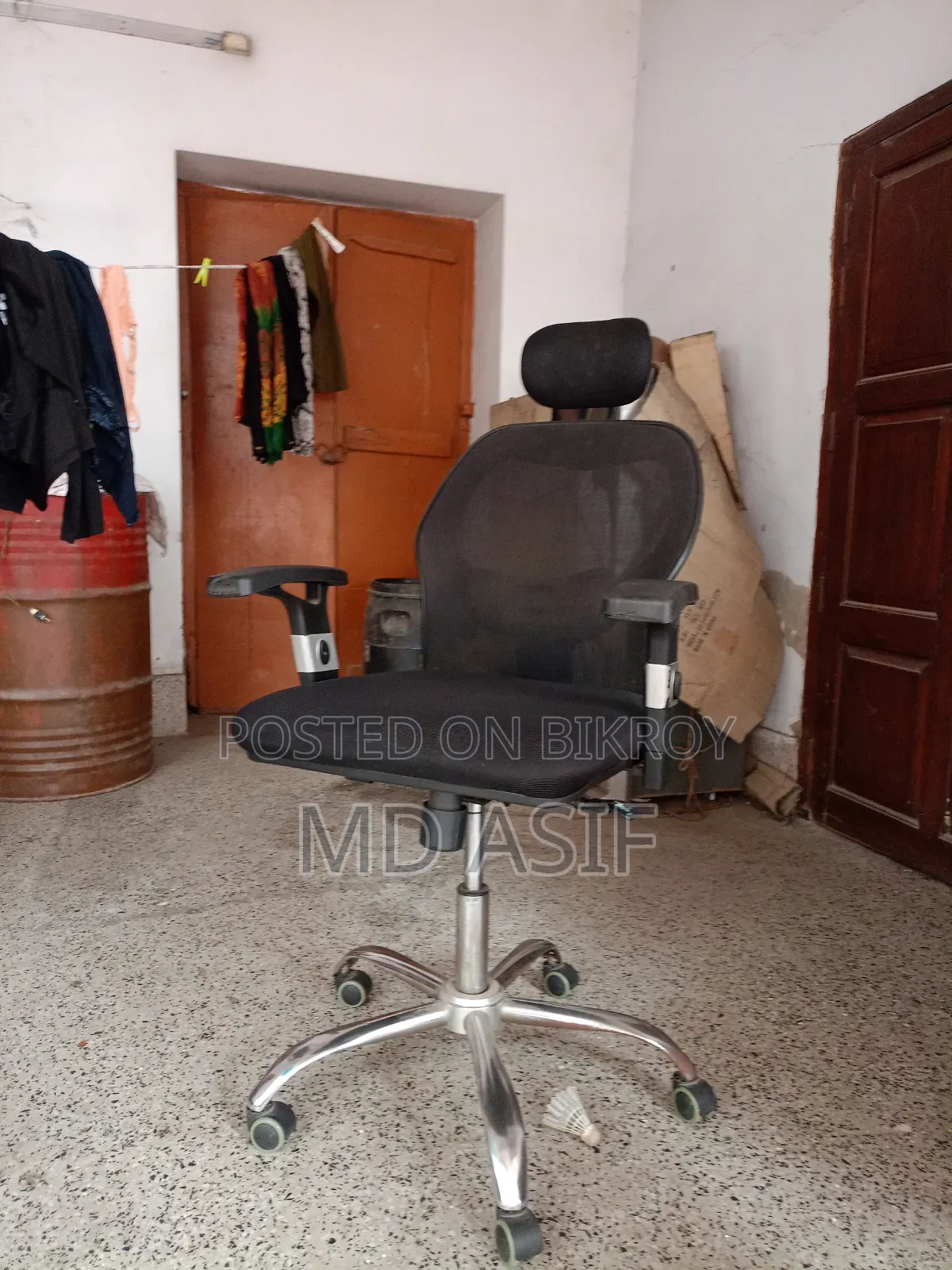 Af : CRV-C-815 Executive Swivel Chair - Black