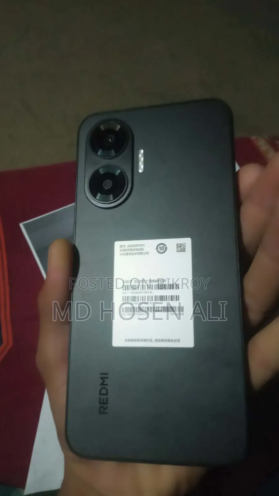 Xiaomi Redmi Turbo 4 Pro 256 GB Black