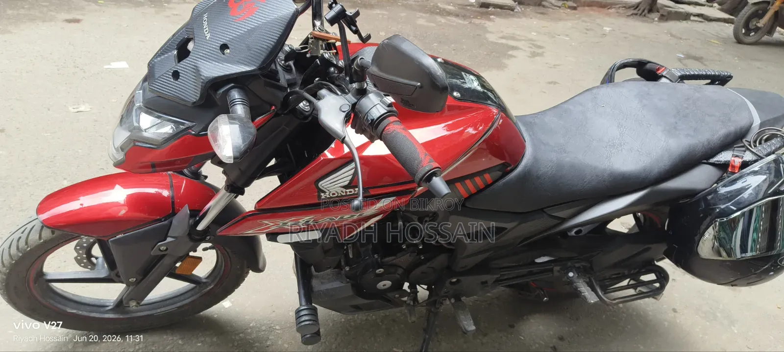 Honda X-Blade 160 2023 Red