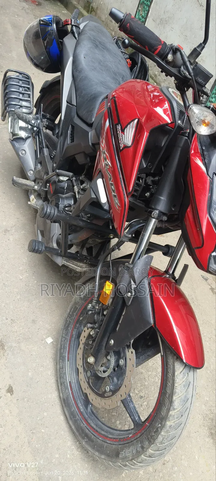 Honda X-Blade 160 2023 Red