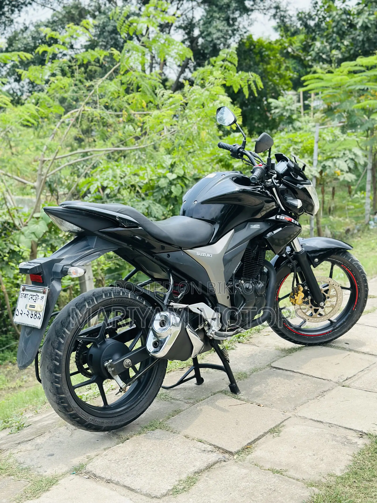 সুজুকি জিক্সার মনোটোন ২০২৩ কালো