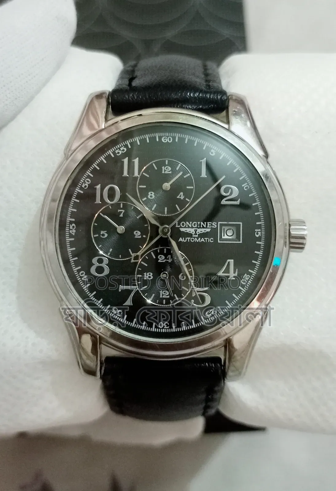 European Grade Longines Automatic Chronograph Watch