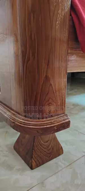 Brand new teak wood bed for sale.