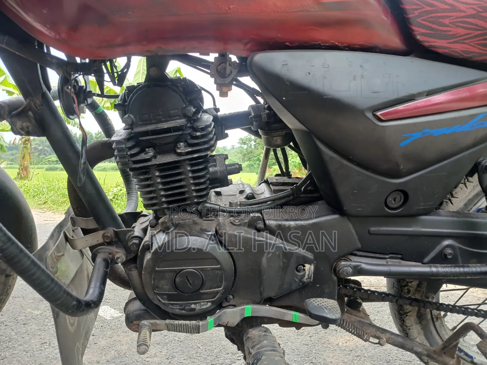Bajaj Platina 110 2015 Red