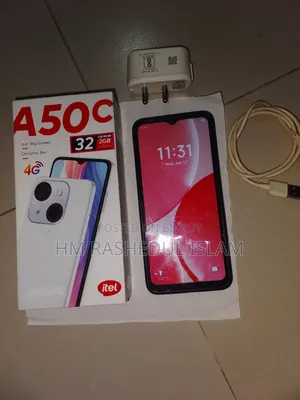 Itel A50C 32 GB কালো