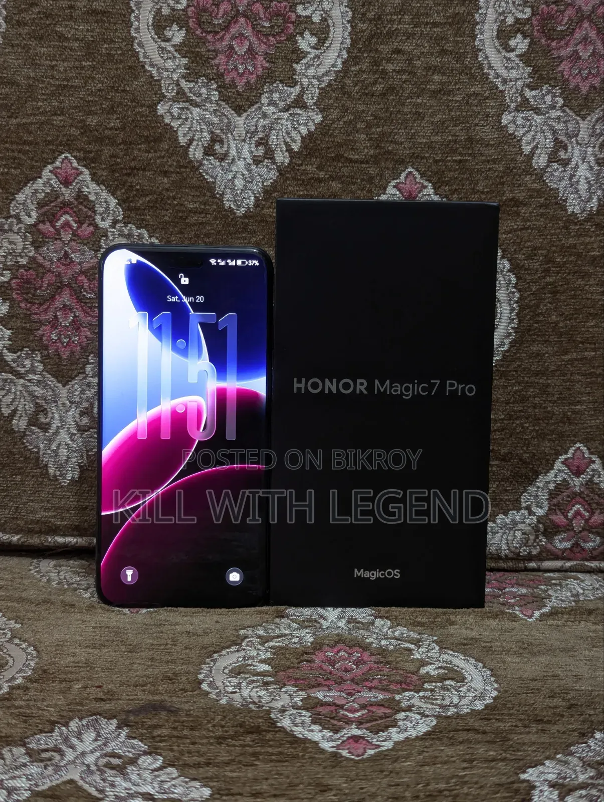 Honor Magic7 Pro 256 GB কালো