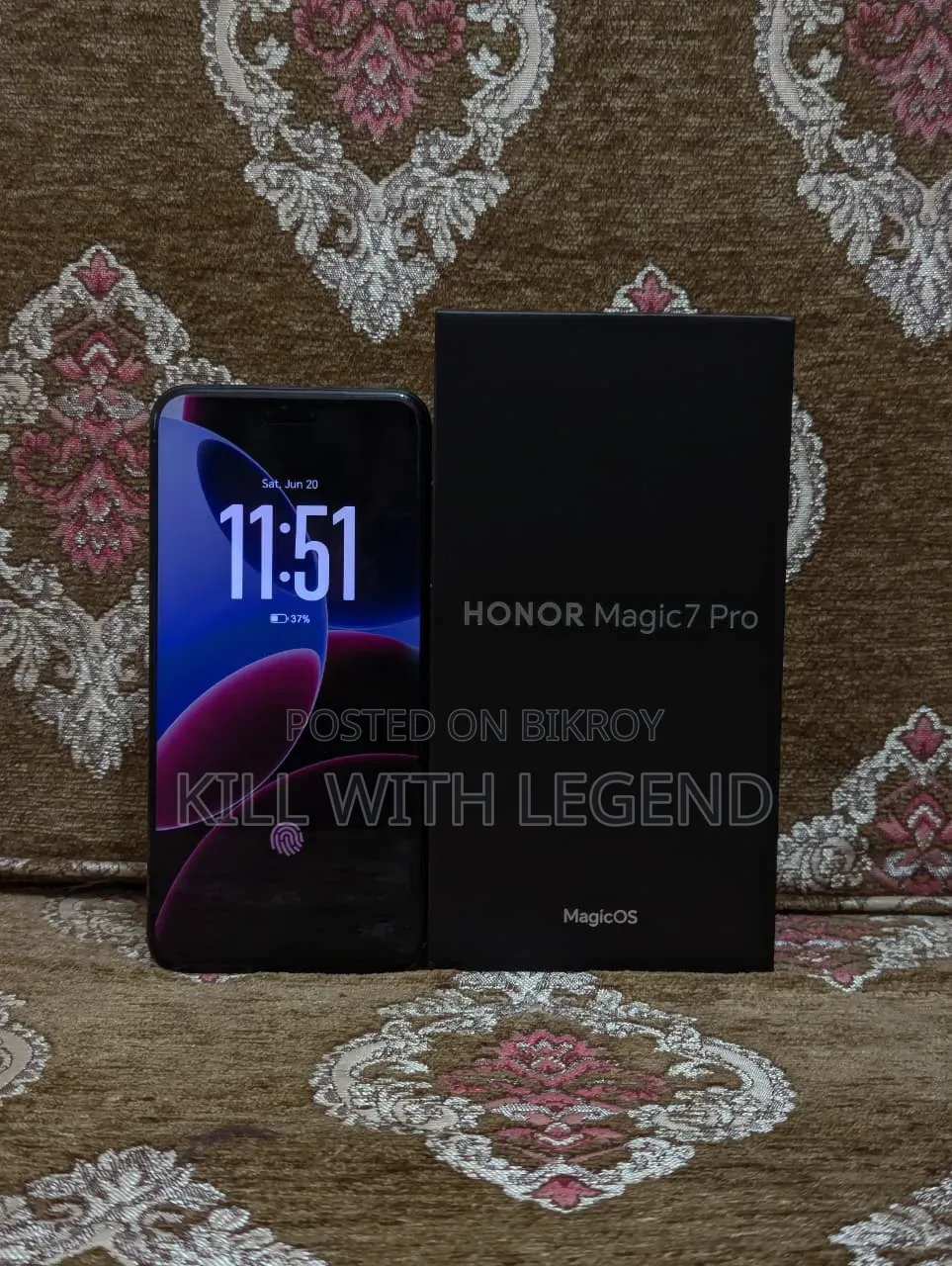 Honor Magic7 Pro 256 GB কালো