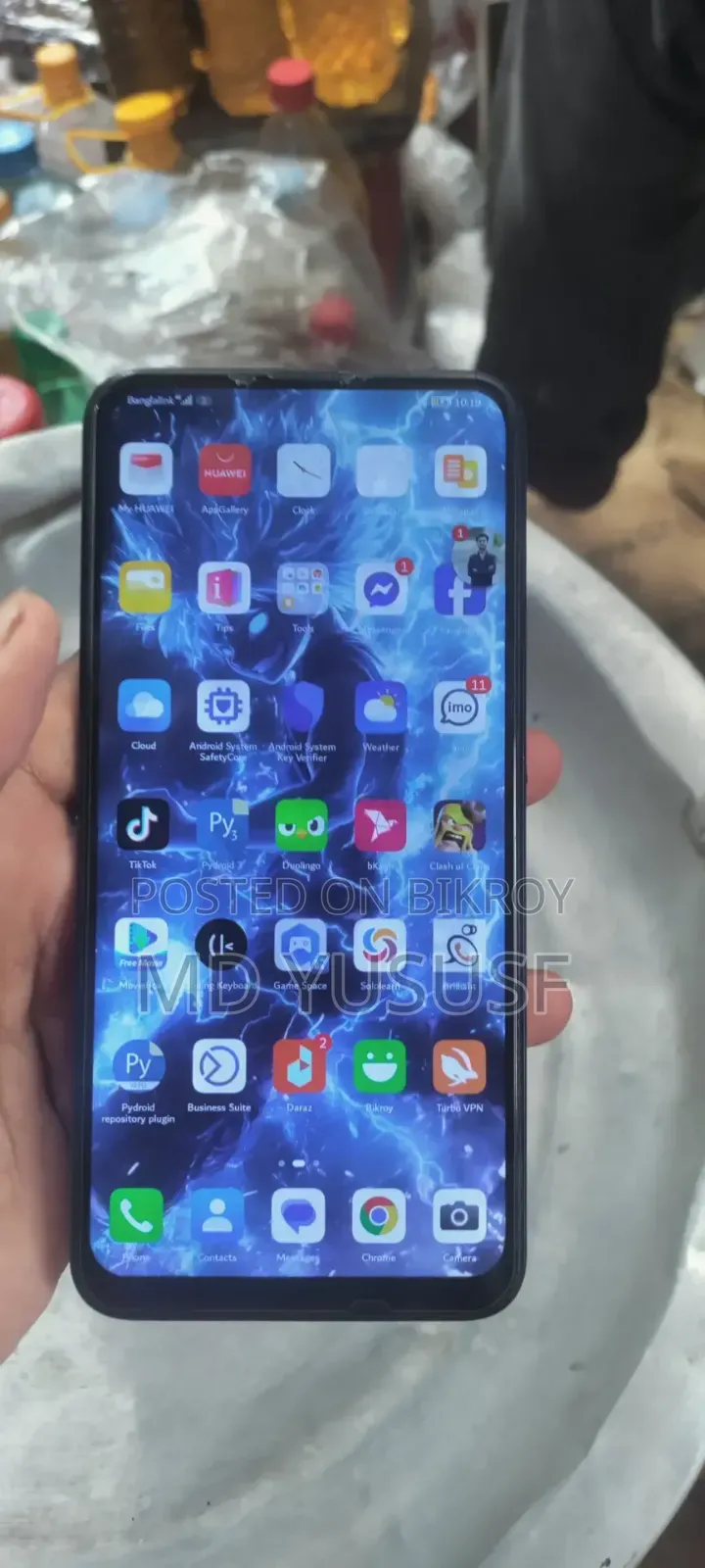Huawei Y9 128 GB Blue