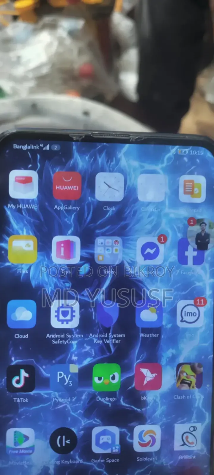 Huawei Y9 128 GB Blue