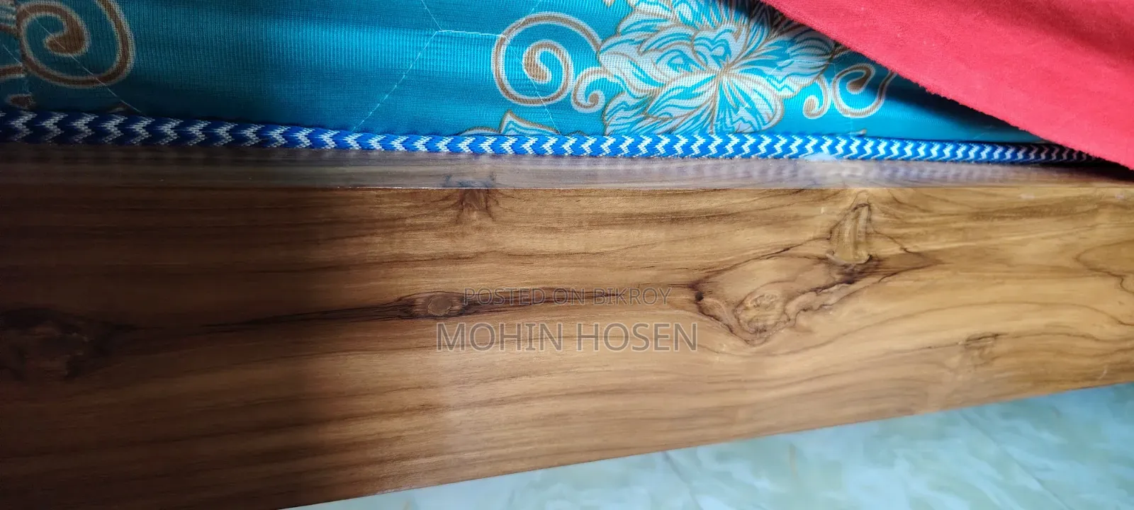 Brand new teak wood bed for sale.