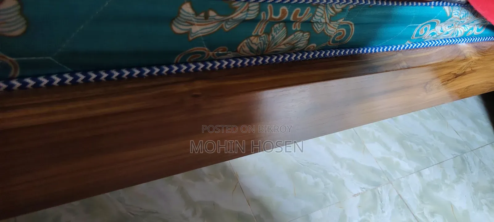 Brand new teak wood bed for sale.