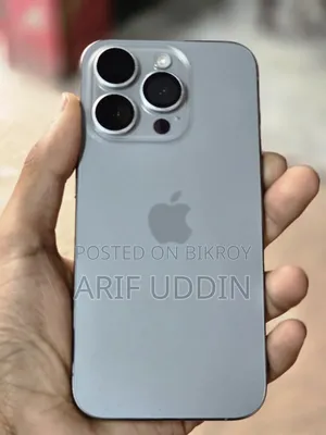 Apple iPhone 15 Pro ১২৮ জিবি সিলভার