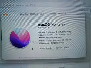 Laptop Apple MacBook 2015 8GB Intel Core I5 SSD 128GB
