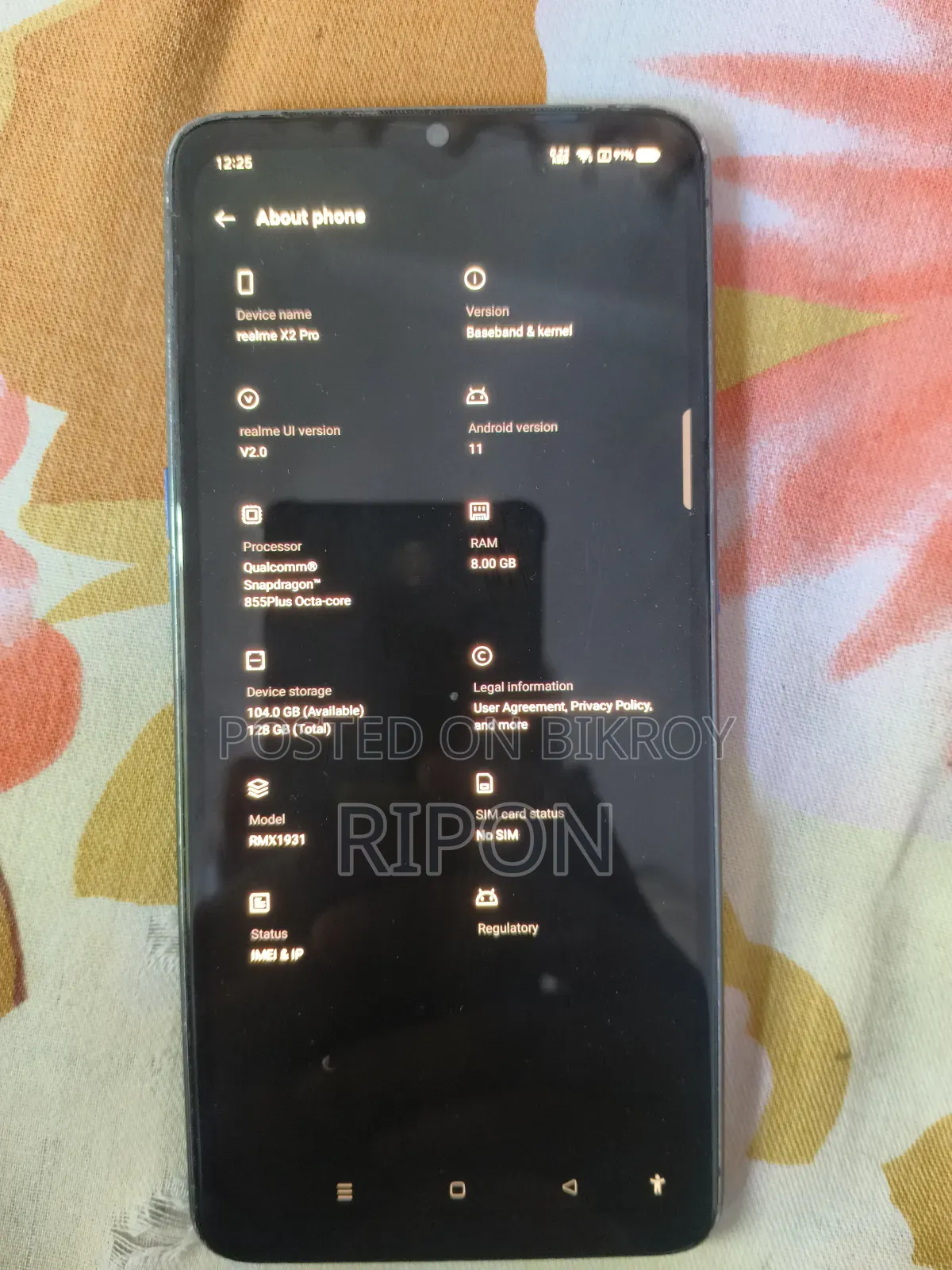 Realme X2 Pro 128 GB Blue