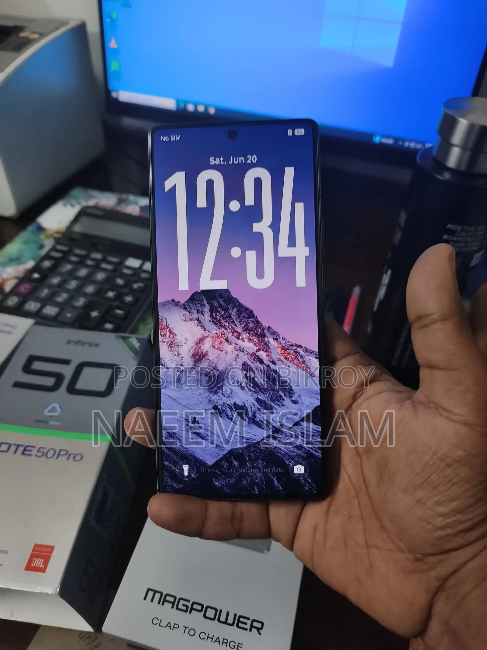 Infinix Note 50 Pro 256 GB Black