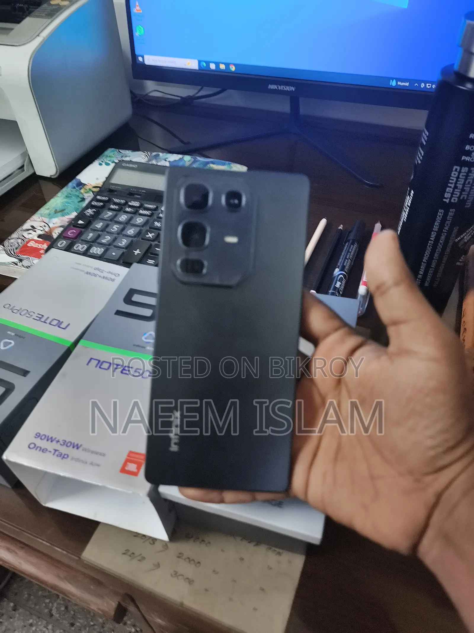 Infinix Note 50 Pro 256 GB Black