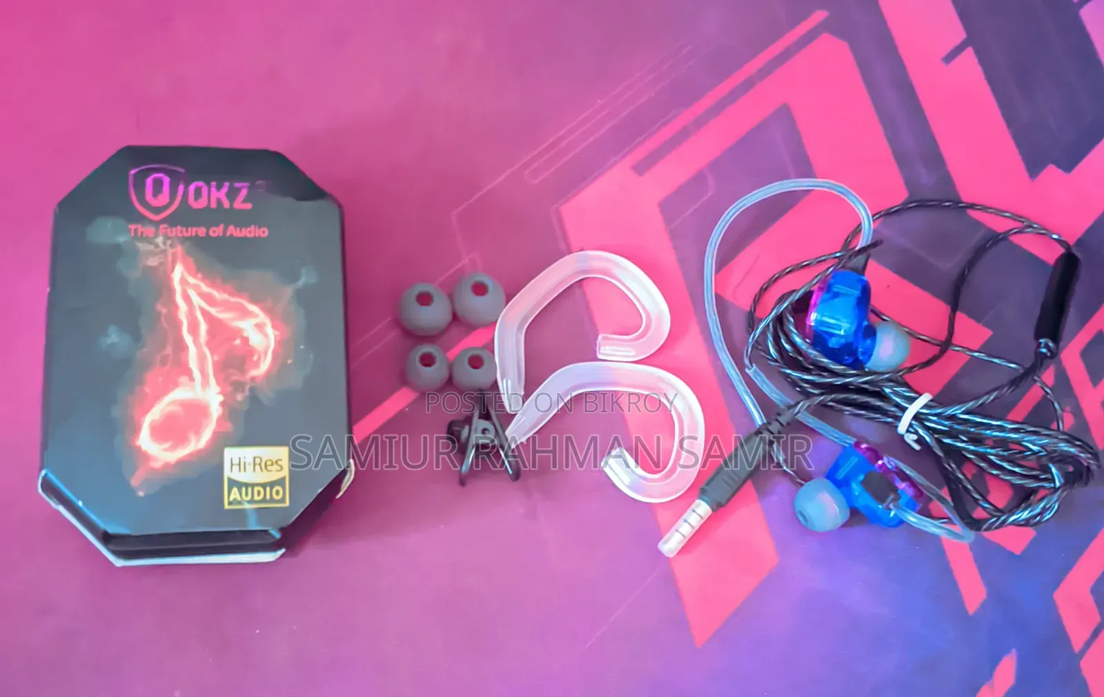 QKZ Ak6 6 Dynamic Driver Headphone Without Mic