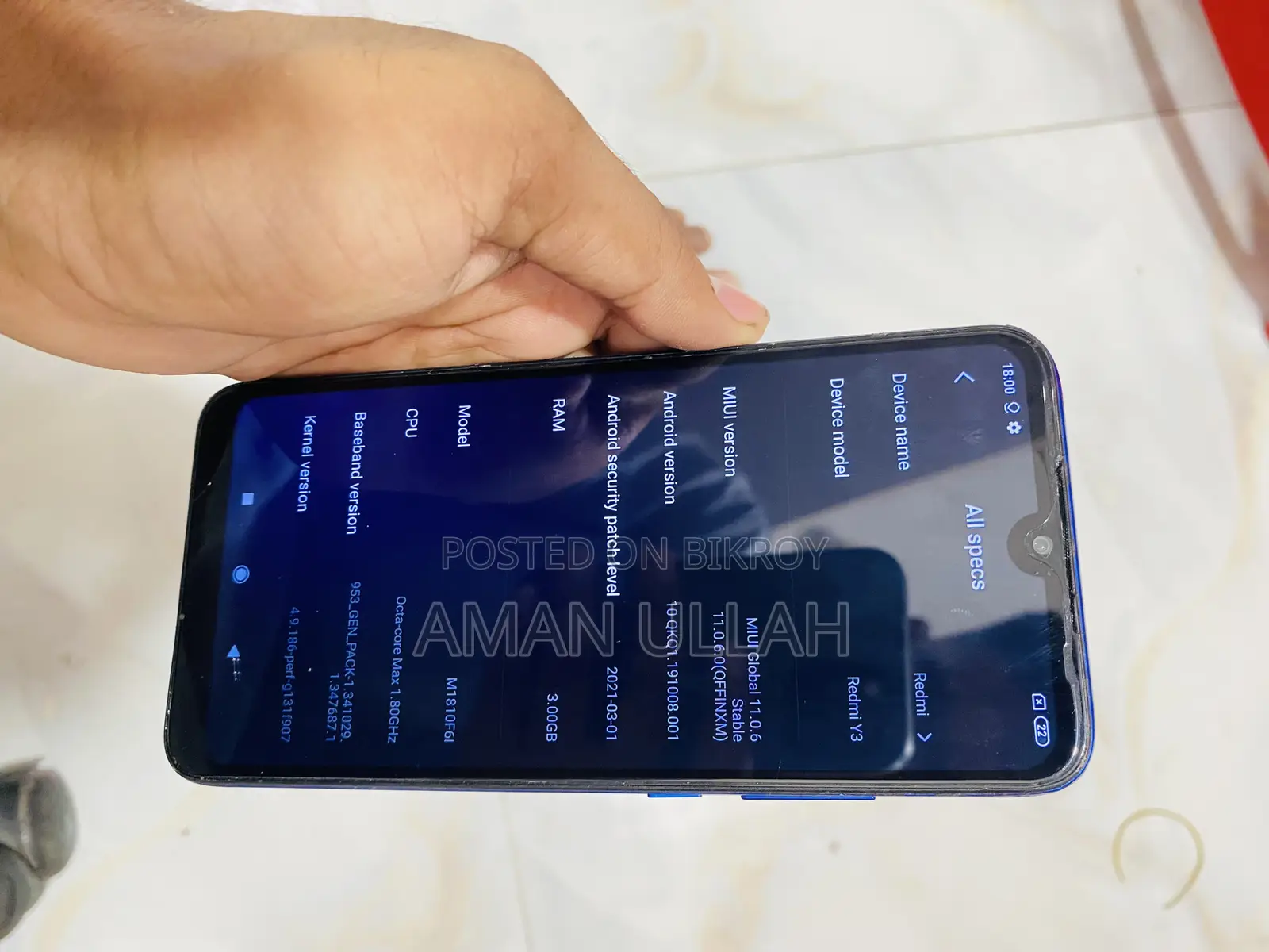 Xiaomi Redmi 7 32 GB Blue