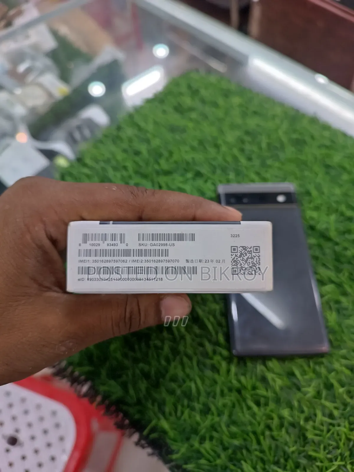 গুগল পিক্সেল ৬এ ১২৮ জিবি ব্ল্যাক