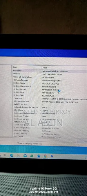 Laptop HP ProBook 450 G0 8GB Intel Core I3 HDD 500GB