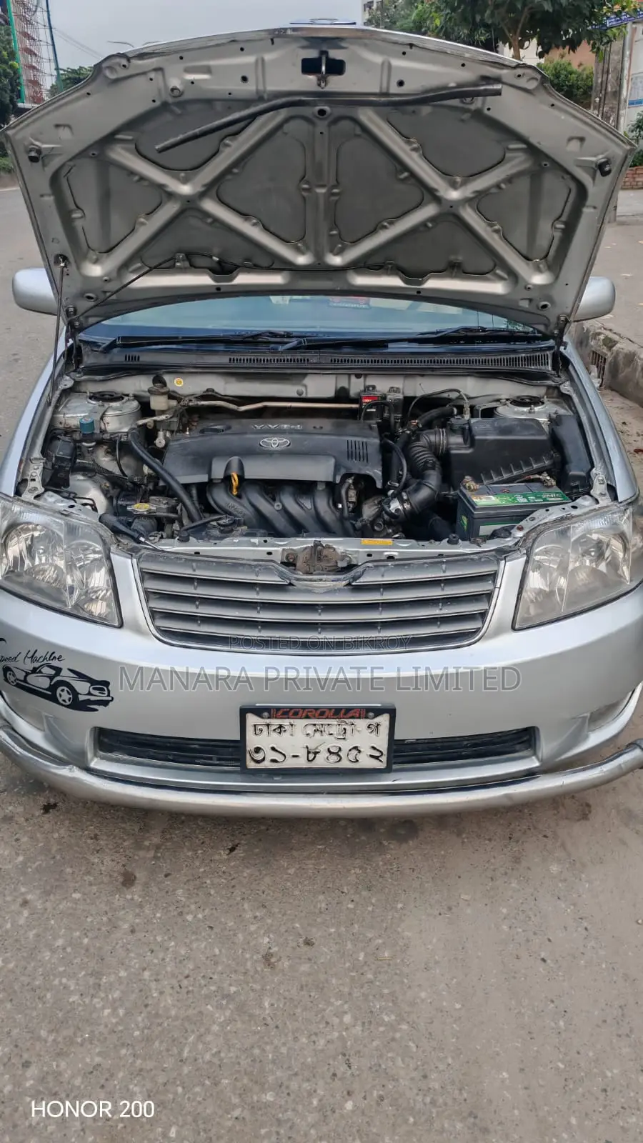 Toyota Corolla Sedan 2005 Silver