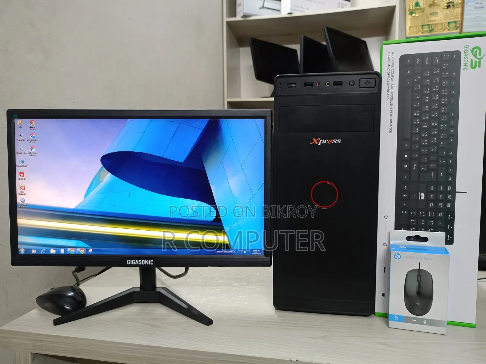 Desktop Computer 4GB Intel Core I5 SSD 128GB