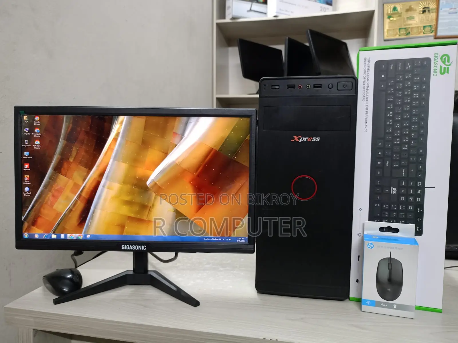Desktop Computer 4GB Intel Core I5 SSD 128GB