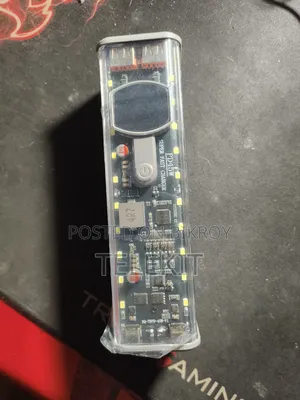 Power Station T8 20000mah 45w Fast Charger - Transparent