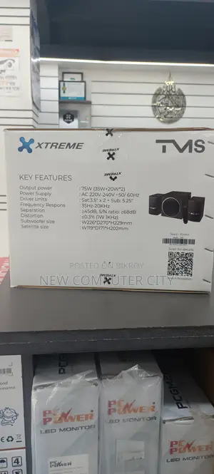 Xtreme TMS 2.1 Bluetooth Multimedia Speaker With Remote