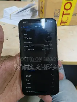 Apple iPhone X 64 GB White