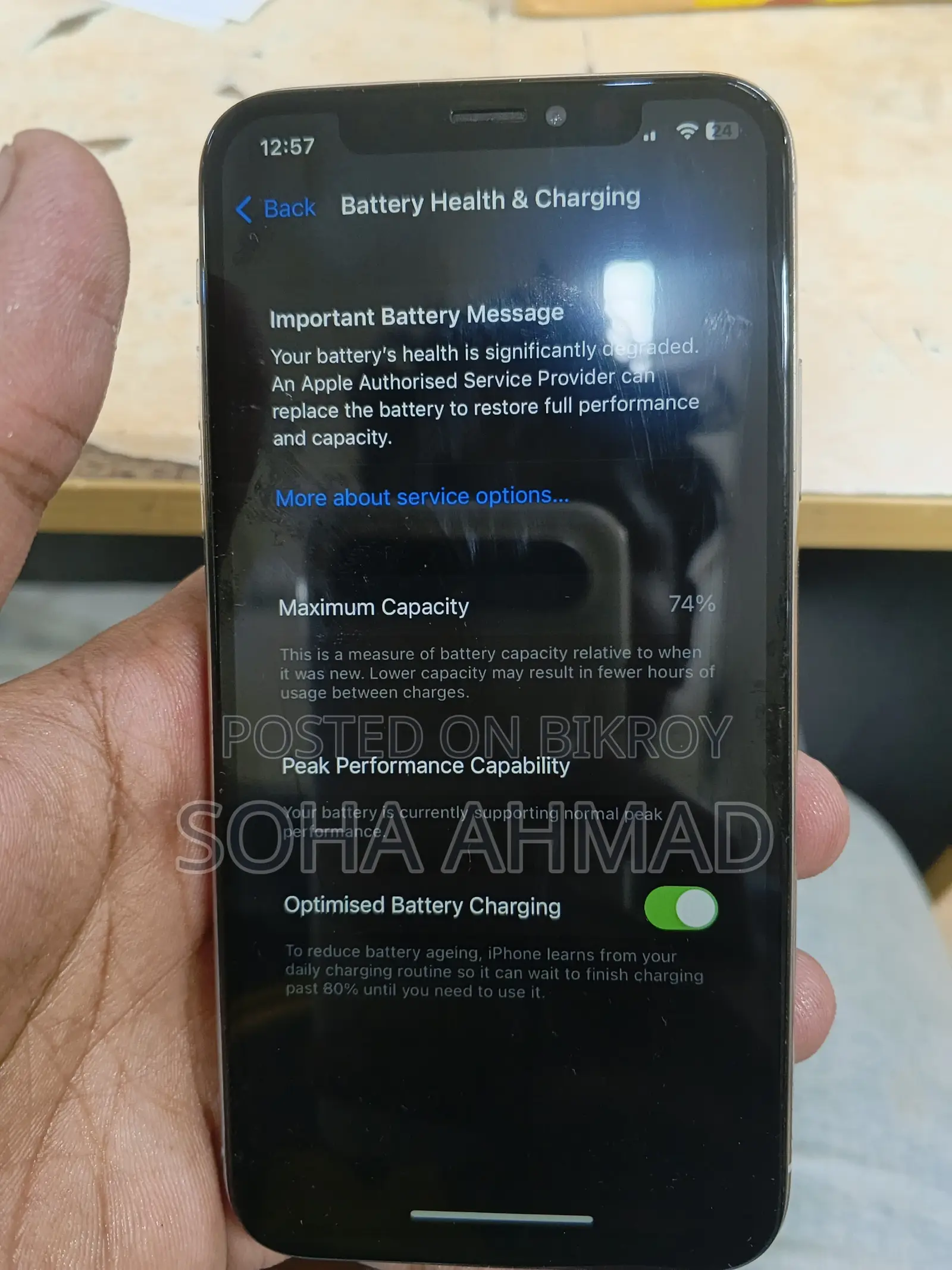 Apple iPhone X 64 GB White