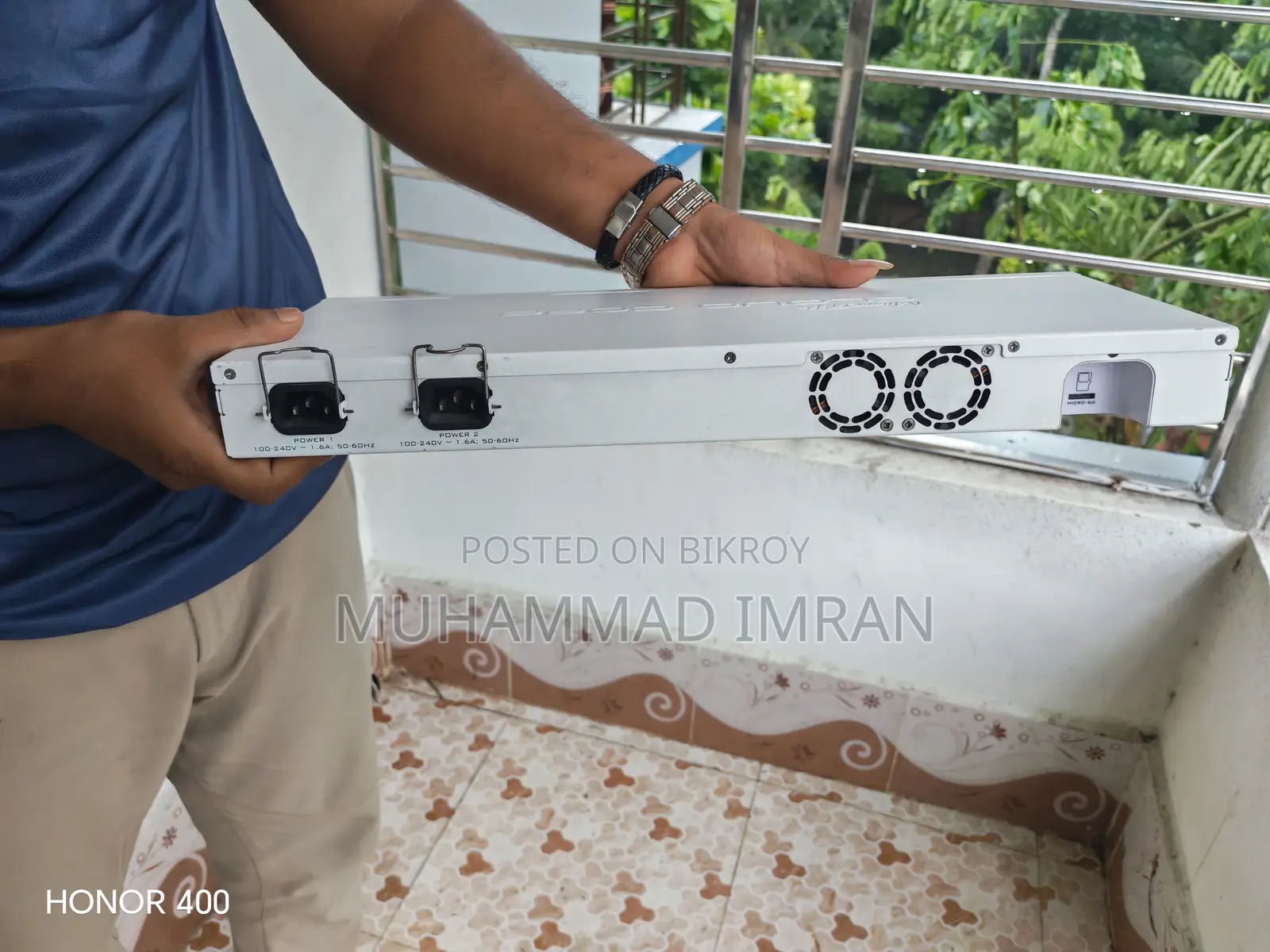 Mikrotik CCR 109-7g-1c-1s+