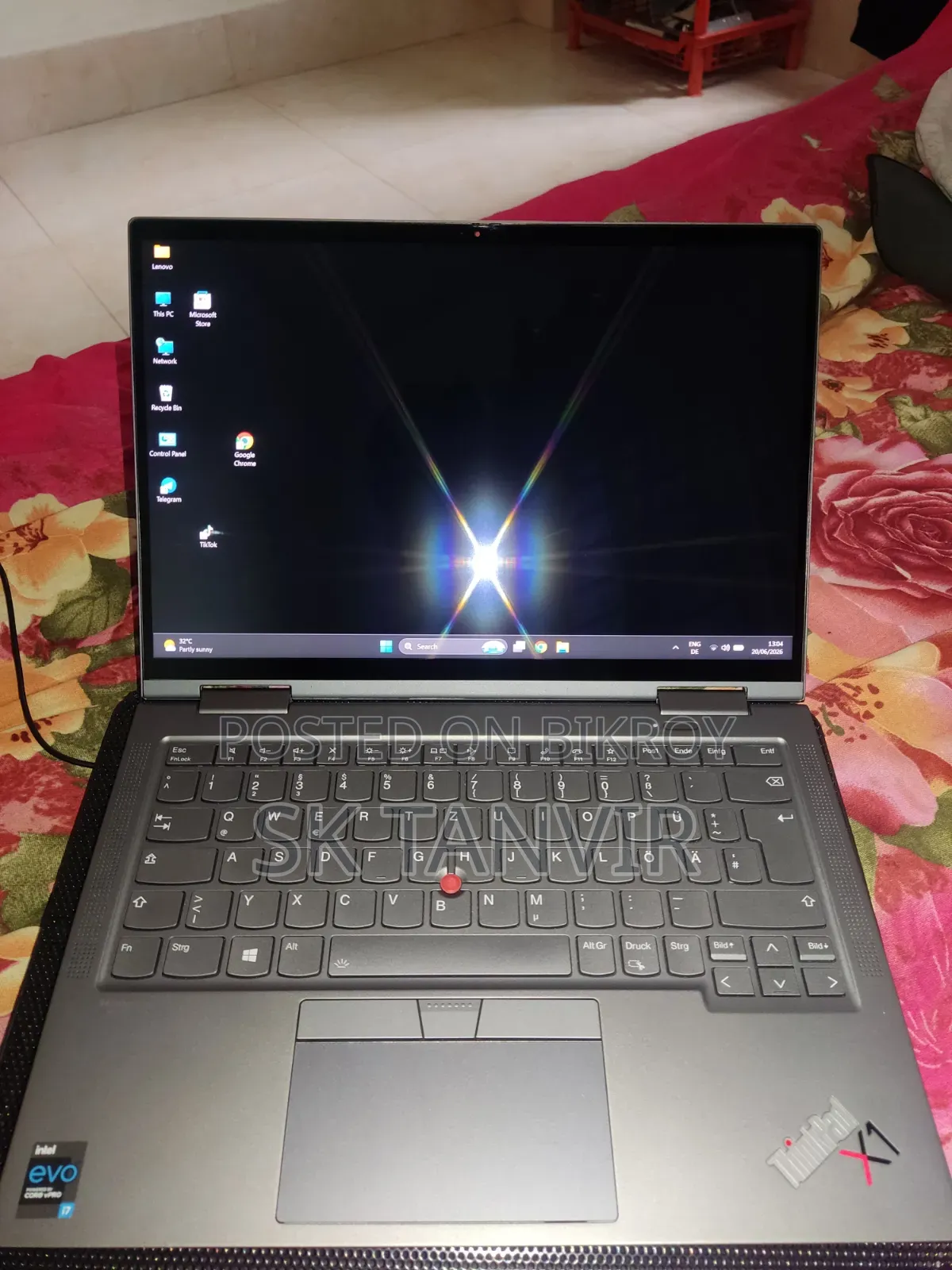 Laptop Lenovo ThinkPad X1 16GB Intel Core I7 SSD 512GB