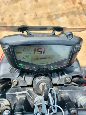 New TVS Apache 160 4V 2021 Red