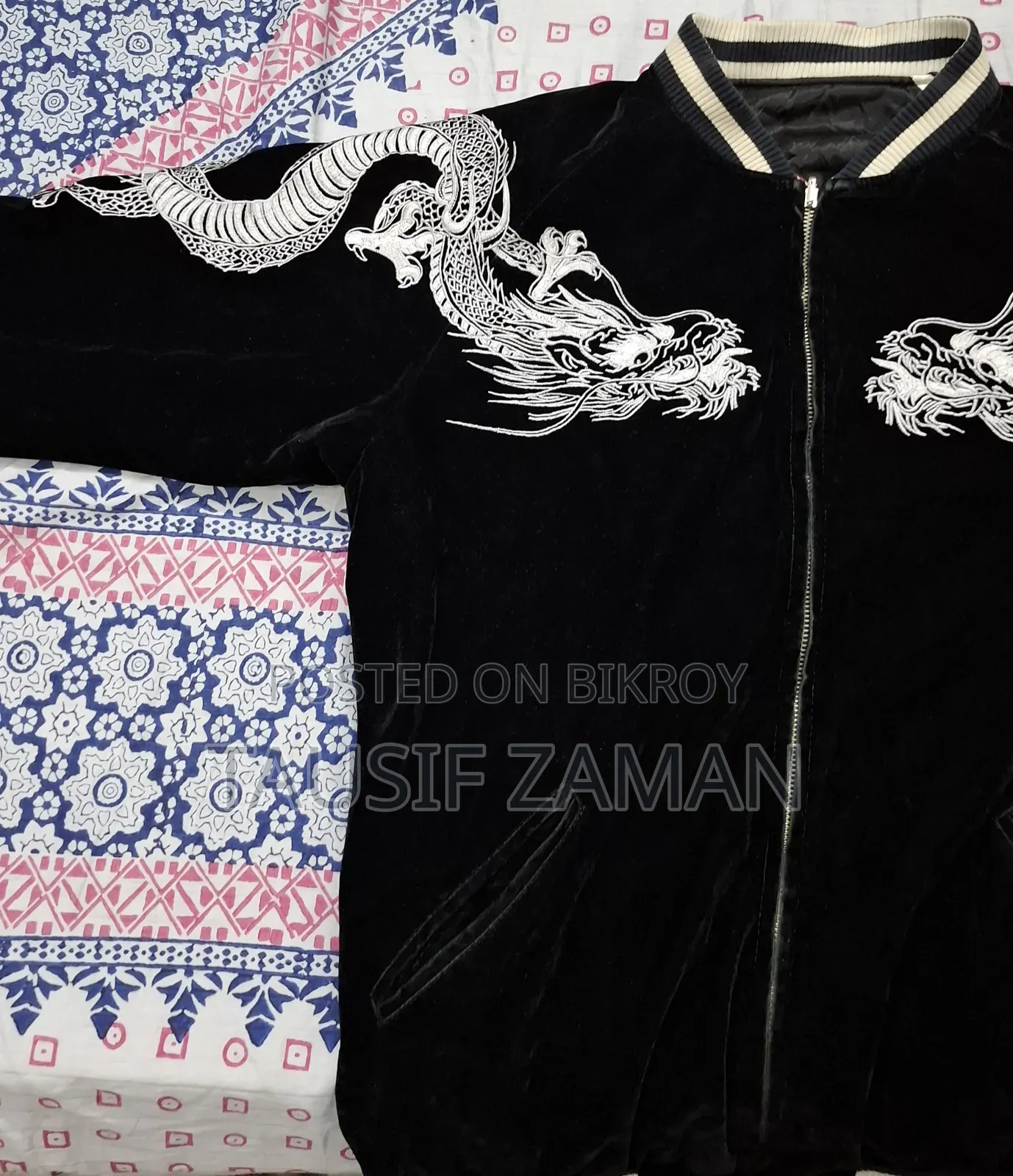 Japanese Sukajan Reversible Carpe Koi Jacket